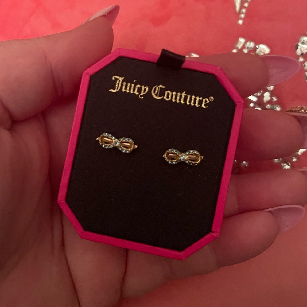 Vintage Juicy Couture Infinity Earrings